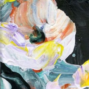 OOAK Flower Painting by Kathy Morton Stanion - Blossoms Of Love 51